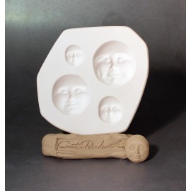 Face Sprig for Hand Building